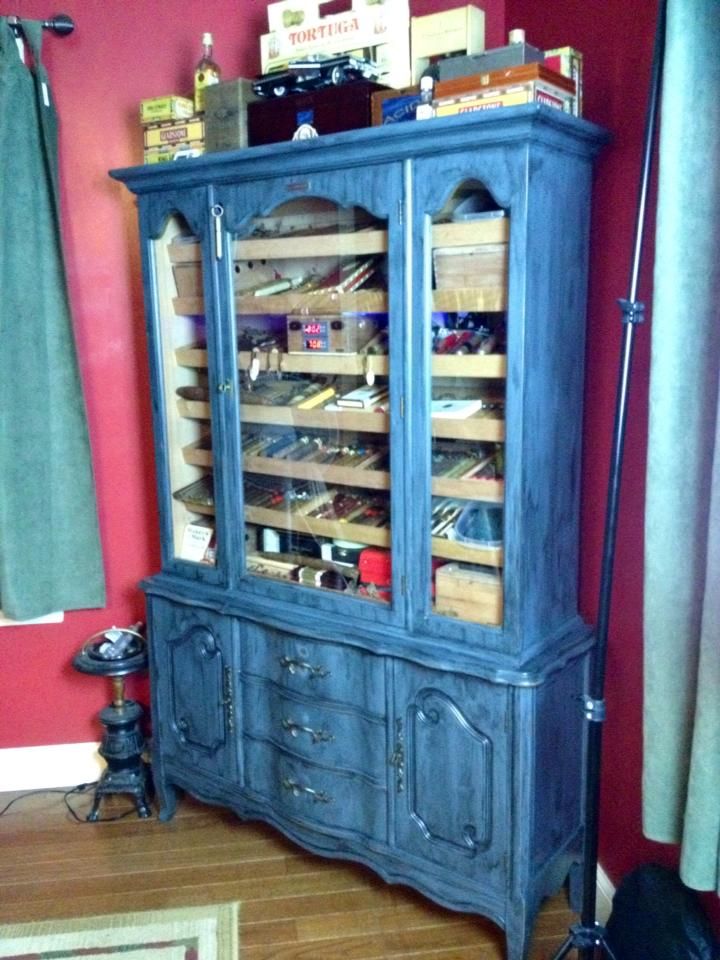 China Hutch Humidor Conversion with Pics! Page 3 Humidor Tutorial